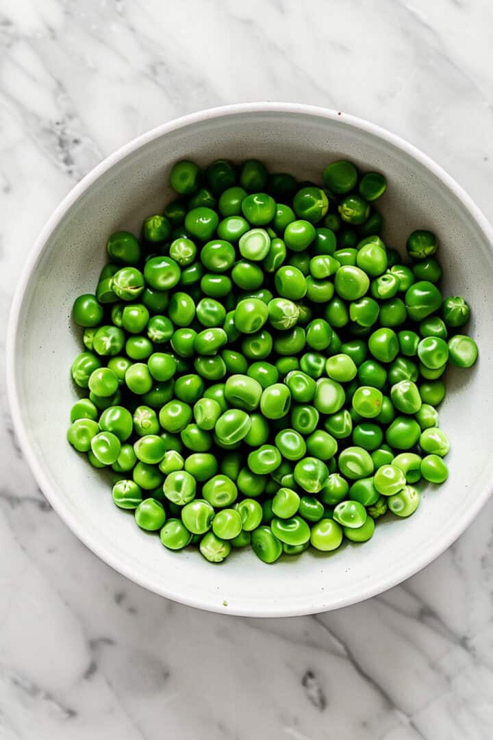 Easy Creamy Green Pea Hummus with Mint and Seeds • Salted Mint