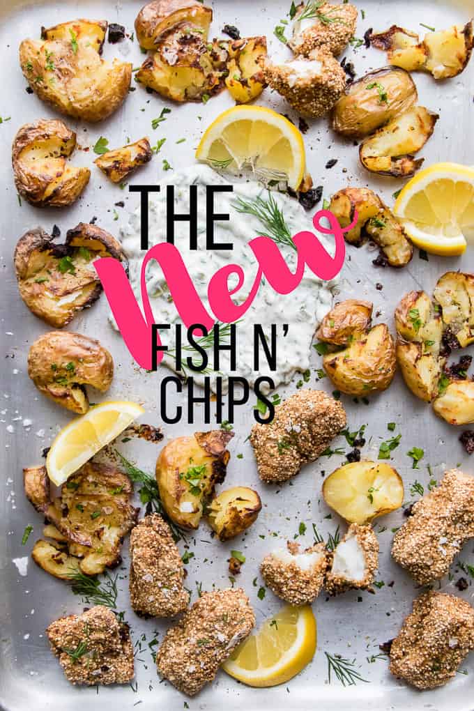 We’re changing the game on indulgence and lightening up the classic fish and chips. This is the new Healthy Fish and Chips. And it needs you!