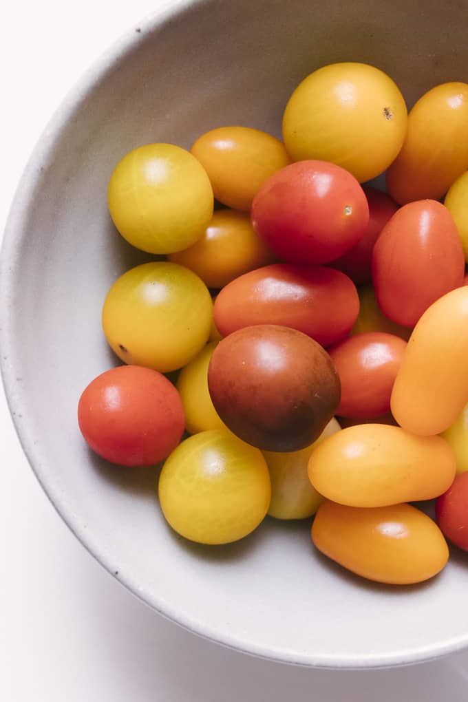 5 Ingredient Burst Cherry Tomato Pasta