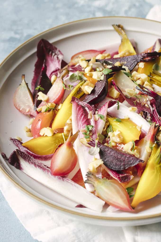 Citrus Beetroot and Goat's Cheese Salad.