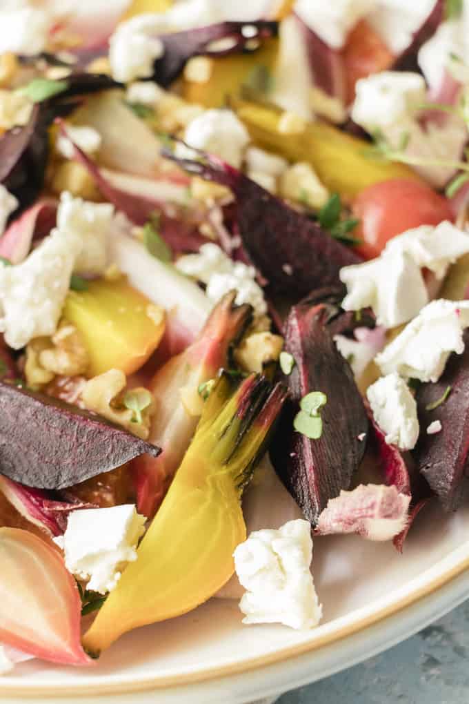 Autumn Citrus Beetroot and Goat's Cheese Salad