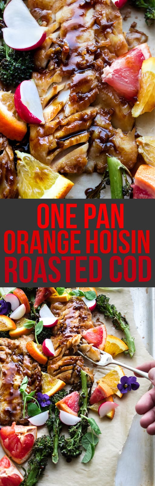 One pan roasted hoisin cod.