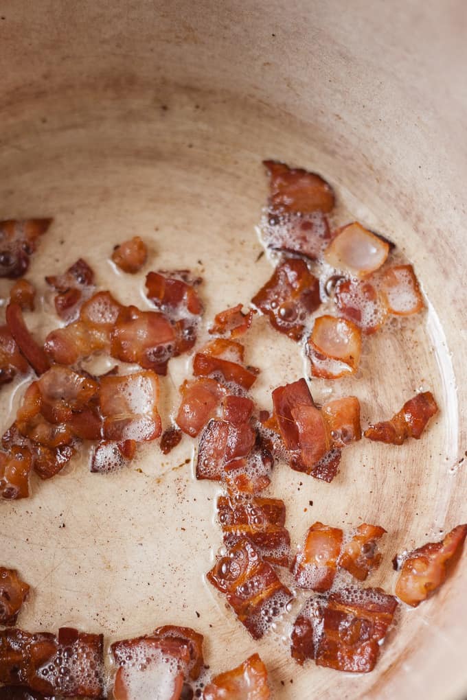 Crisping Bacon