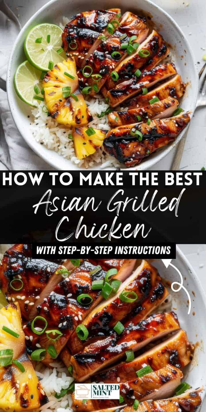 Easy Marinated Asian Grilled Chicken • Salted Mint