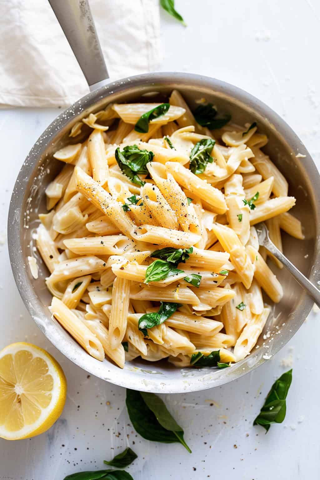 Easy Lemon Artichoke Pasta