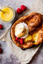 How To Make The Fluffiest Lemon Dutch Baby • Salted Mint