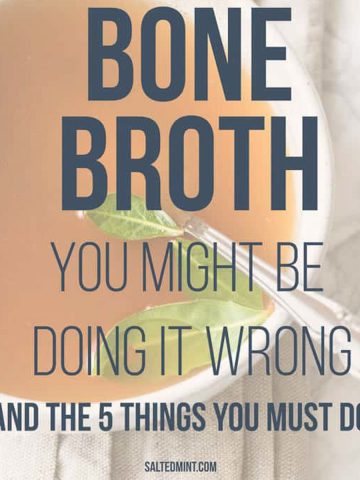 Top tips for making bone broth.