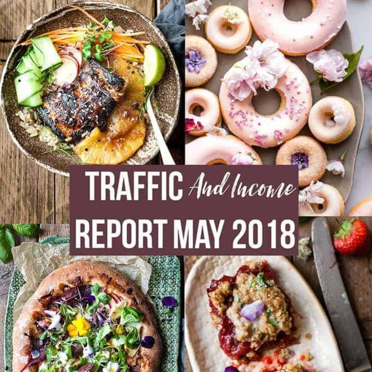 Food Blog Traffic and Income Report May 2018 • Salted Mint