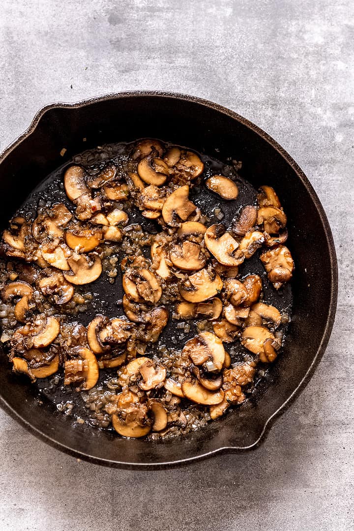 Easy One Pot Cream Of Mushroom Pasta