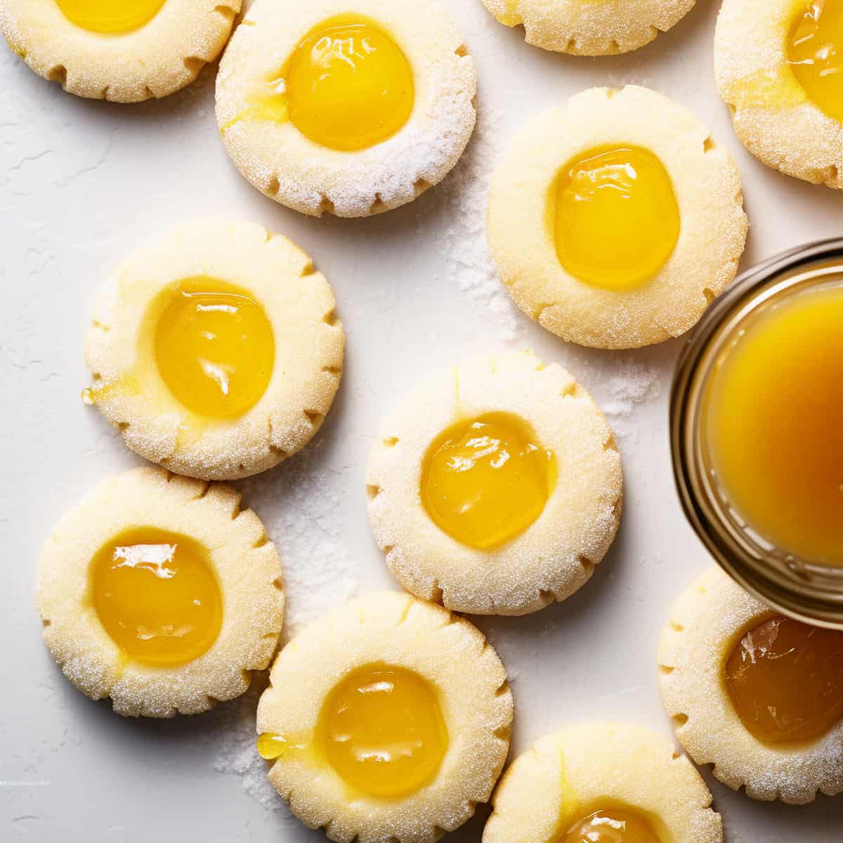 Lemon Meringue Thumbprint Cookies Recipe