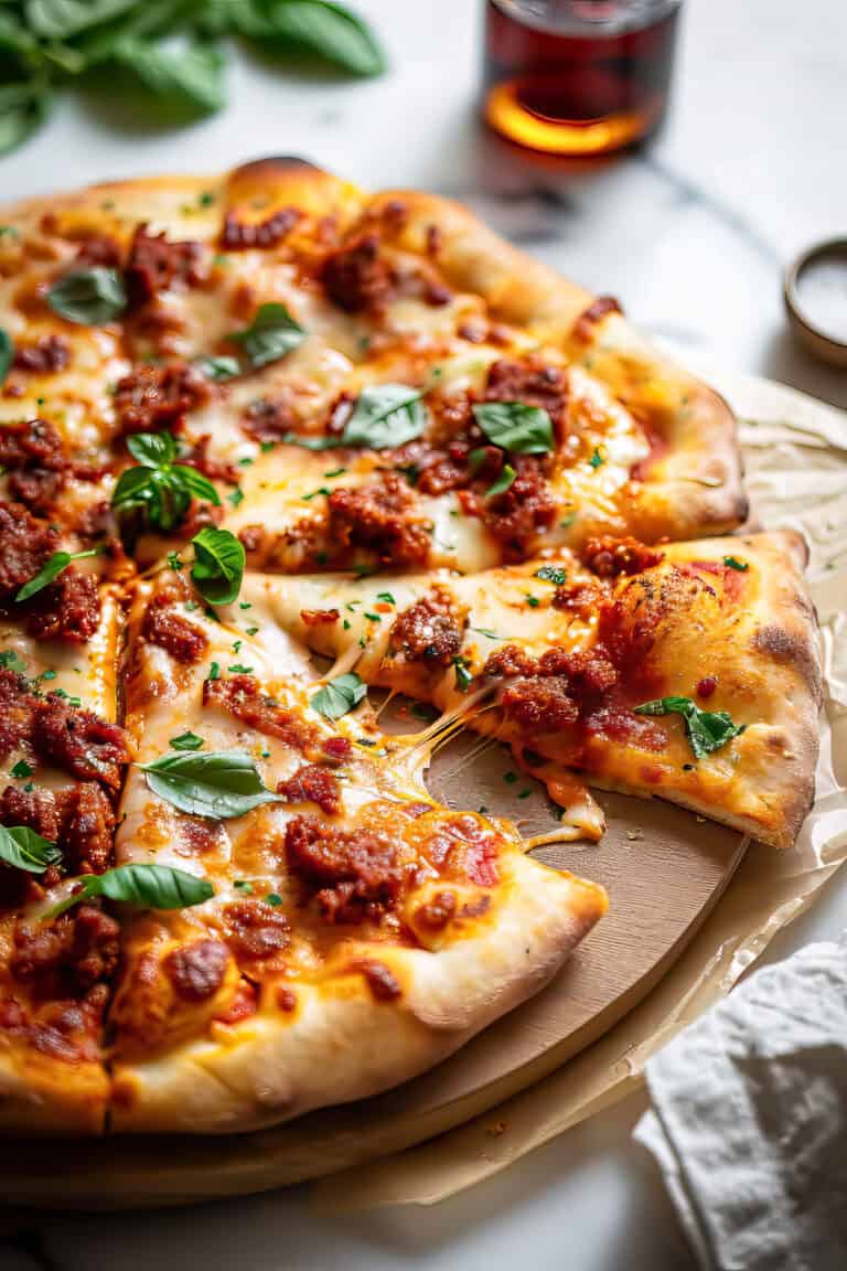 The Best Homemade Chorizo Pizza Salted Mint The Best Homemade Chorizo Pizza Salted Mint
