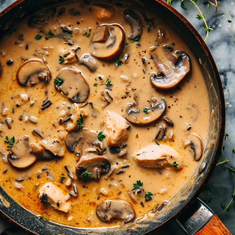 The BEST Creamy Chicken Wild Rice Soup