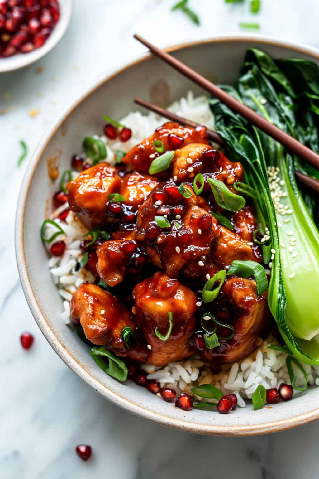 Easy 30 Minute Pomegranate Chicken • Salted Mint