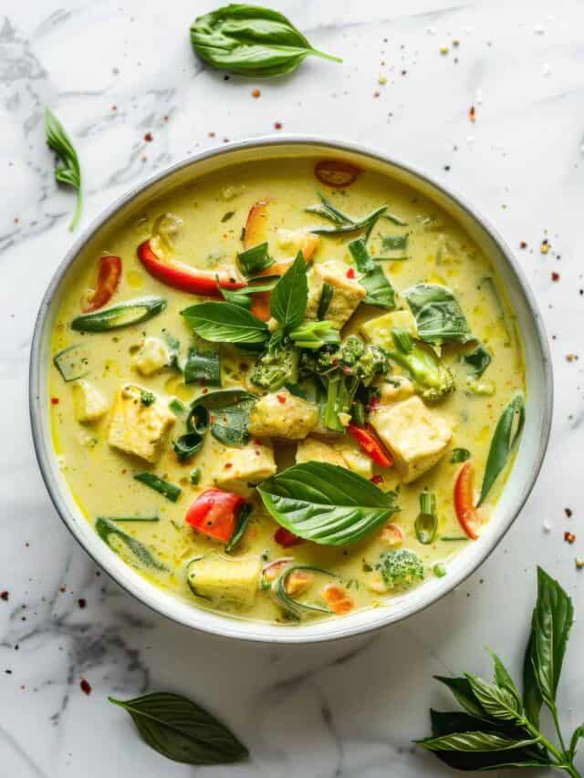 Easy Vegetarian Thai Green Curry
