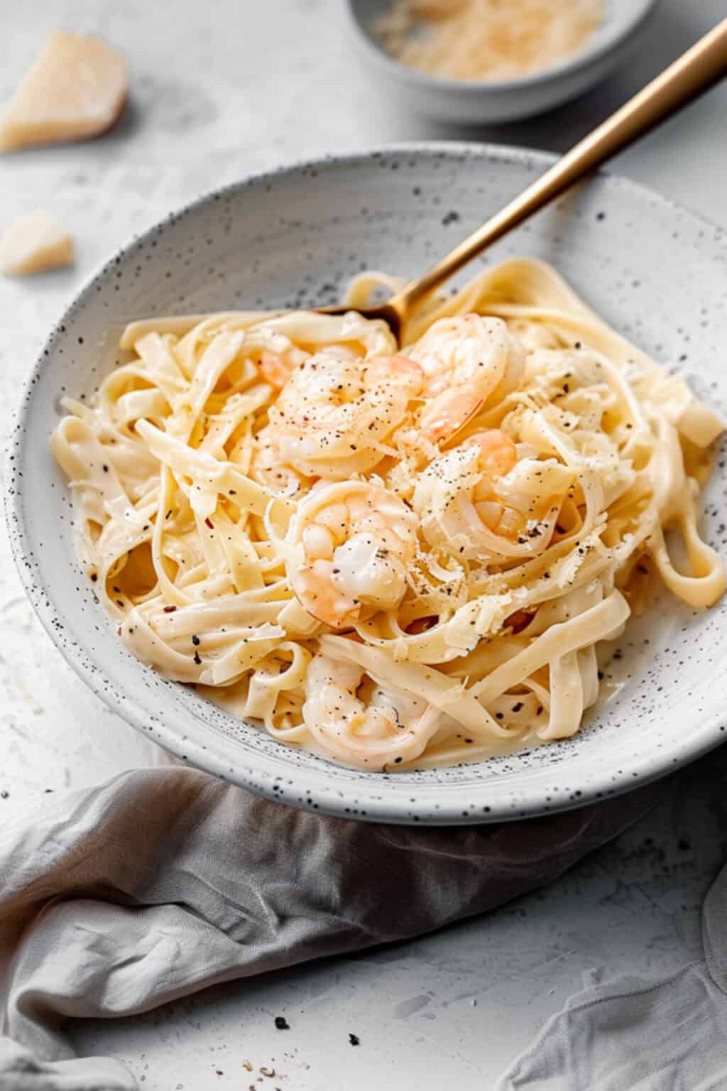Easy 30 Minute Creamy Shrimp Pasta • Salted Mint